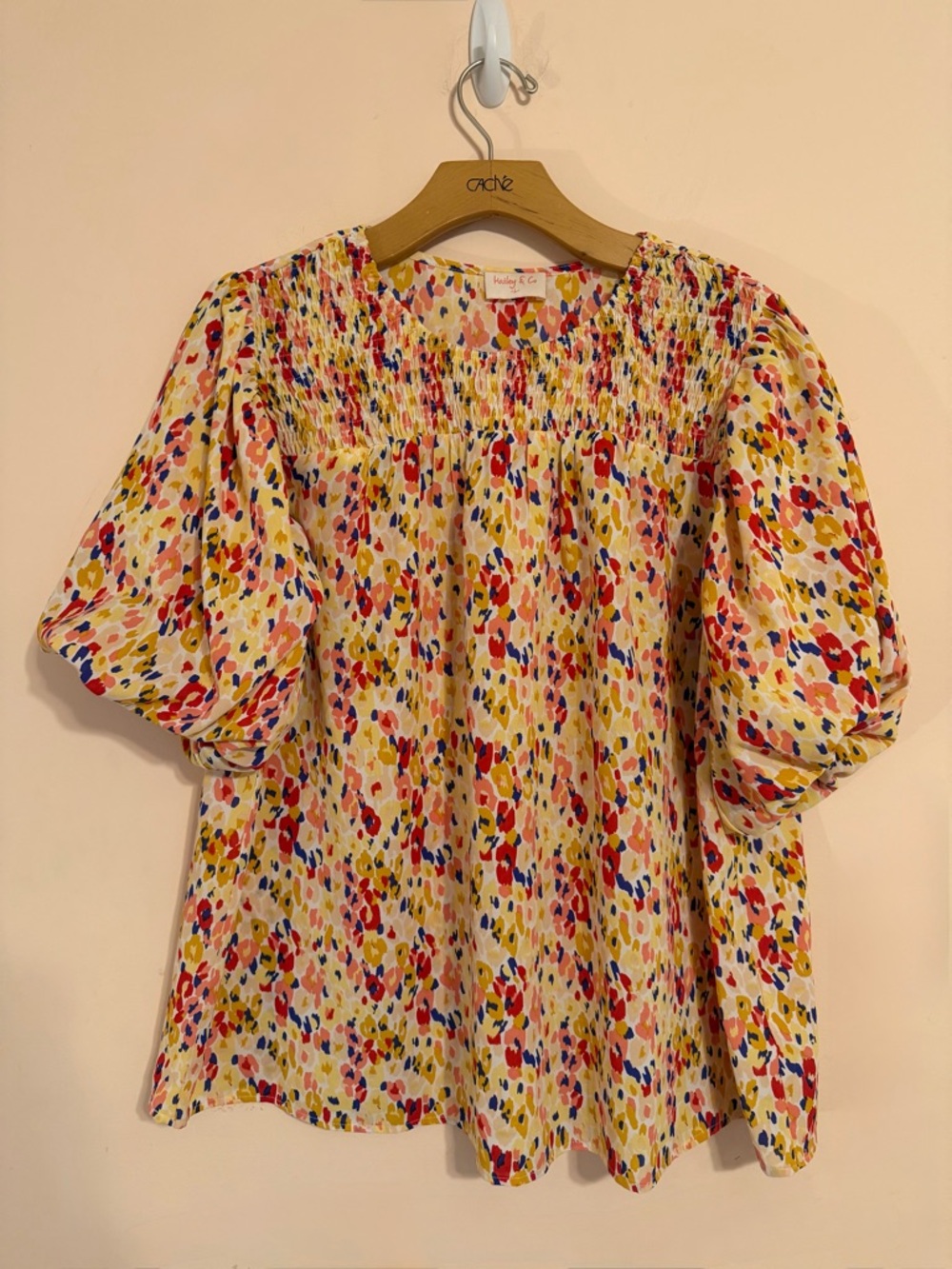 Colorful Leopard Top - Picture 2 of 5